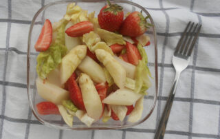 Spargel, Erdbeeren, Salat, Rezept, Carl Tode Göttingen
