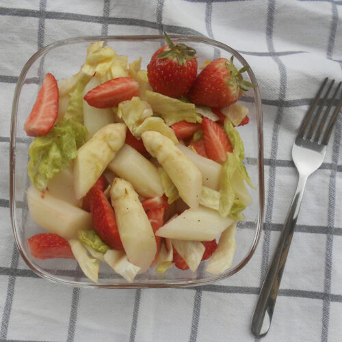 Spargel, Erdbeeren, Salat, Rezept, Carl Tode Göttingen