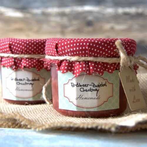 Chutney, Erdbeer, Zwiebel, Dip, Sauce, Eingekocht, Carl Tode, Göttingen