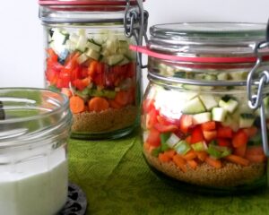 5-Minuten-Terrine, Salat, Couscous, Weck, vegan, Carl Tode, Göttingen