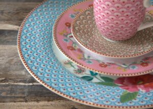 PIP STUDIO, Porzellan, Floral, Service, Besteck, Geschirr, Carl Tode, Göttingen