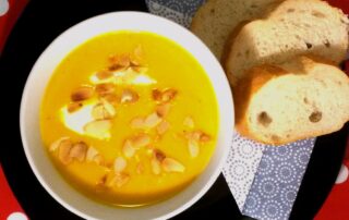 Suppe, Möhren, Kokos, Orange, Mandeln, Carl Tode, Göttingen