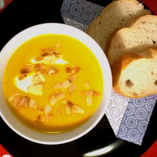 Suppe, Möhren, Kokos, Orange, Mandeln, Carl Tode, Göttingen