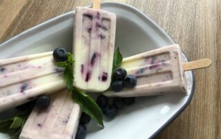 Blaubeeren, Eis am Stiel, Frozen Yoghurt, Carl Tode, Göttingen