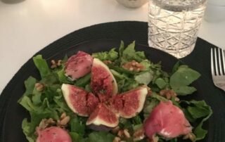 Salat, Feige, Ziegenkäse, Walnuss, Vinaigrette, Carl Tode, Göttingen