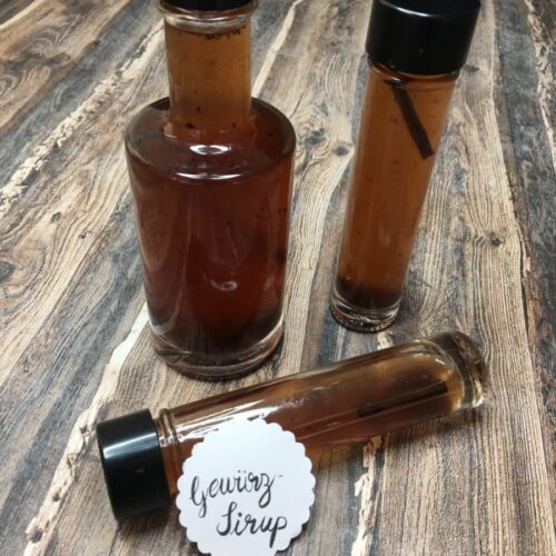 Gewürzsirup, Einmachen, Einkochen, Sirup, Gewürze, Kaffee, Cappuccino, Carl Tode, Göttingen