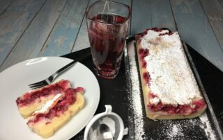 Zauberkuchen, Himbeeren, Schichten, backen, homemade, Carl Tode, Göttingen