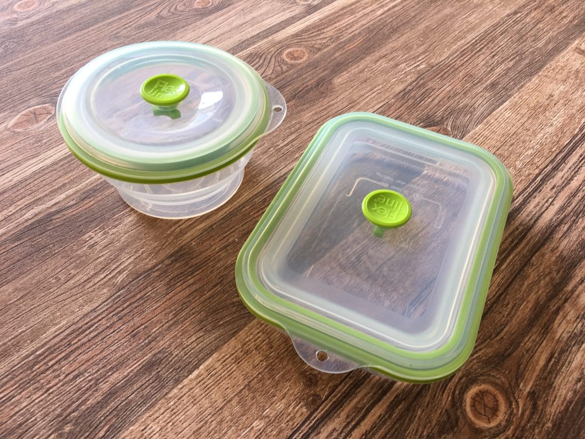 Flexline, Isi, Vorratsdose, Mikrowelle, Backofen. Silikon, faltbar, Platzersparnis, Gefrierschrank, Spülmaschine, Carl Tode, Göttingen