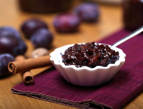 Pflaumenmus geröstet