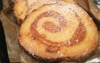 Marzipanschnecke, Mürbeteig, Kekse, Plätzchen, backen, knusprig, warm aus dem Ofen, Carl Tode, Göttingen