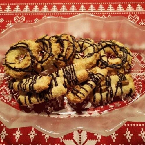 Spritzgebäck, Fleischwolf, Gerda, Carl Tode, Göttingen, Schokolade, backen, Plätzchen, Kekse