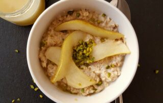 Porridge, Haferflocken, Milch, Apfel, gesund, selbstgemacht, Rezept, Carl Tode, Göttingen