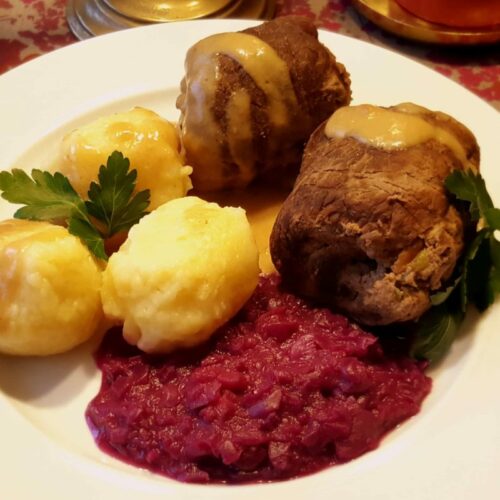 Rinderrouladen, klassisch, traditionell, Rezept, Carl Tode, Göttingen