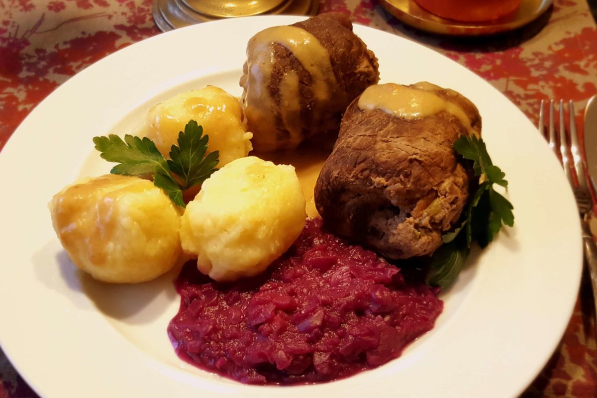 Rinderrouladen, klassisch, traditionell, Rezept, Carl Tode, Göttingen