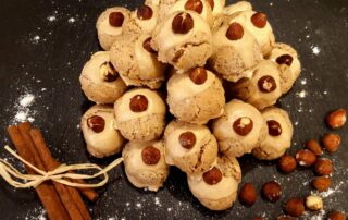 Zimtkugeln, Plätzchen, Eischnee, Haselnüsse, selbstgemacht, Rezept, Carl Tode, Göttingen
