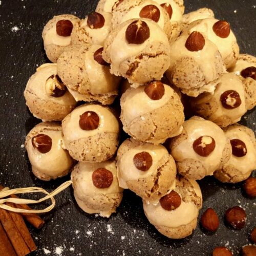 Zimtkugeln, Plätzchen, Eischnee, Haselnüsse, selbstgemacht, Rezept, Carl Tode, Göttingen