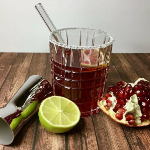 Eistee, Cocktail, Granatapfel, Limette, Weißer Tee, Tea-Jay, TeaJay, Eisteebereiter, Blomus, Rezept, Carl Tode, Göttingen