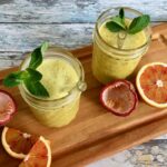 Smoothie, Passionsfrucht, Maracuja, Minze, Frühstück, Getränk, Fit, Gesundheit, Rezept, Standmixer, Hochleistungsmixer, Bianco di Puro, Vitamix, Carl Tode, Göttingen, Haushaltswaren