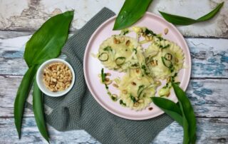Bärlauch, Ravioli, Ricotta, Pasta, Nudeln, Füllung, Kochen, Rezept, lecker, Carl Tode, Göttingen