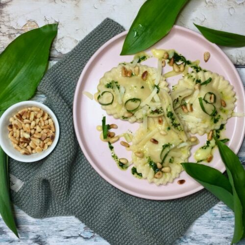 Bärlauch, Ravioli, Ricotta, Pasta, Nudeln, Füllung, Kochen, Rezept, lecker, Carl Tode, Göttingen