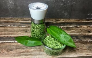 Bärlauchsalz, Salz, Kräutersalz, Salinensalz, Wildkräuter, Luisenhaller, Frühling, Rezept, Carl Tode