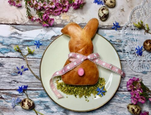 Süße Hefe Häschen