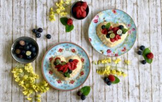 Obstboden, Tortelett, Herz, Kuchen, backen, Muttertag, Valentinstag, mit Liebe, Liebe, Beeren, Pudding, Rezept, Carl Tode, Göttingen