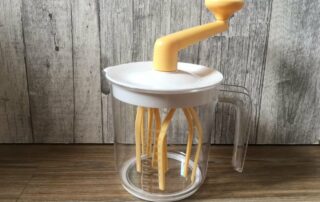 Rührfix, mechanischer Handrührer, manuell, Kurbel, Kunststoff, Planetenrührwerk, Carl Tode, Göttingen