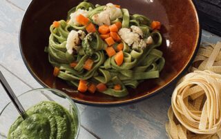 Foto für Pasta mit Spinat-Pesto