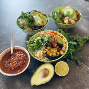 Kichererbsen Bowl für Blog