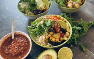 Kichererbsen Bowl für Blog