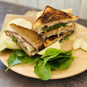 Rezept Grilled Cheese mit Birne