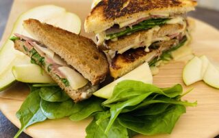 Rezept Grilled Cheese mit Birne