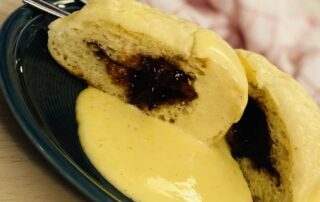 Foto für Hefeklöße mit Pflaumenmus