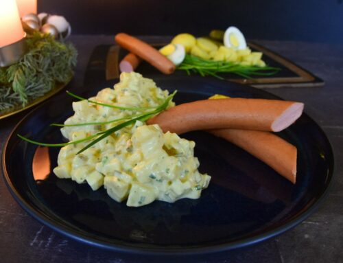 Für Heiligabend: Klassischer Kartoffelsalat mit Mayo