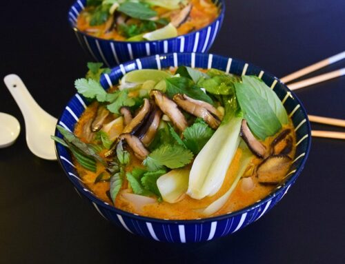 Kokos-Curry Nudelsuppe